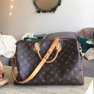 Louis Vuitton Monogram Speedy Bandouliere 35